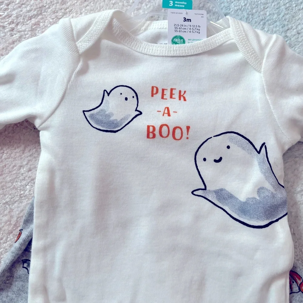 Carters Halloween Outfit - Size 3 Months